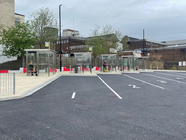 Colne Bus Station (March 2026) Bays 1